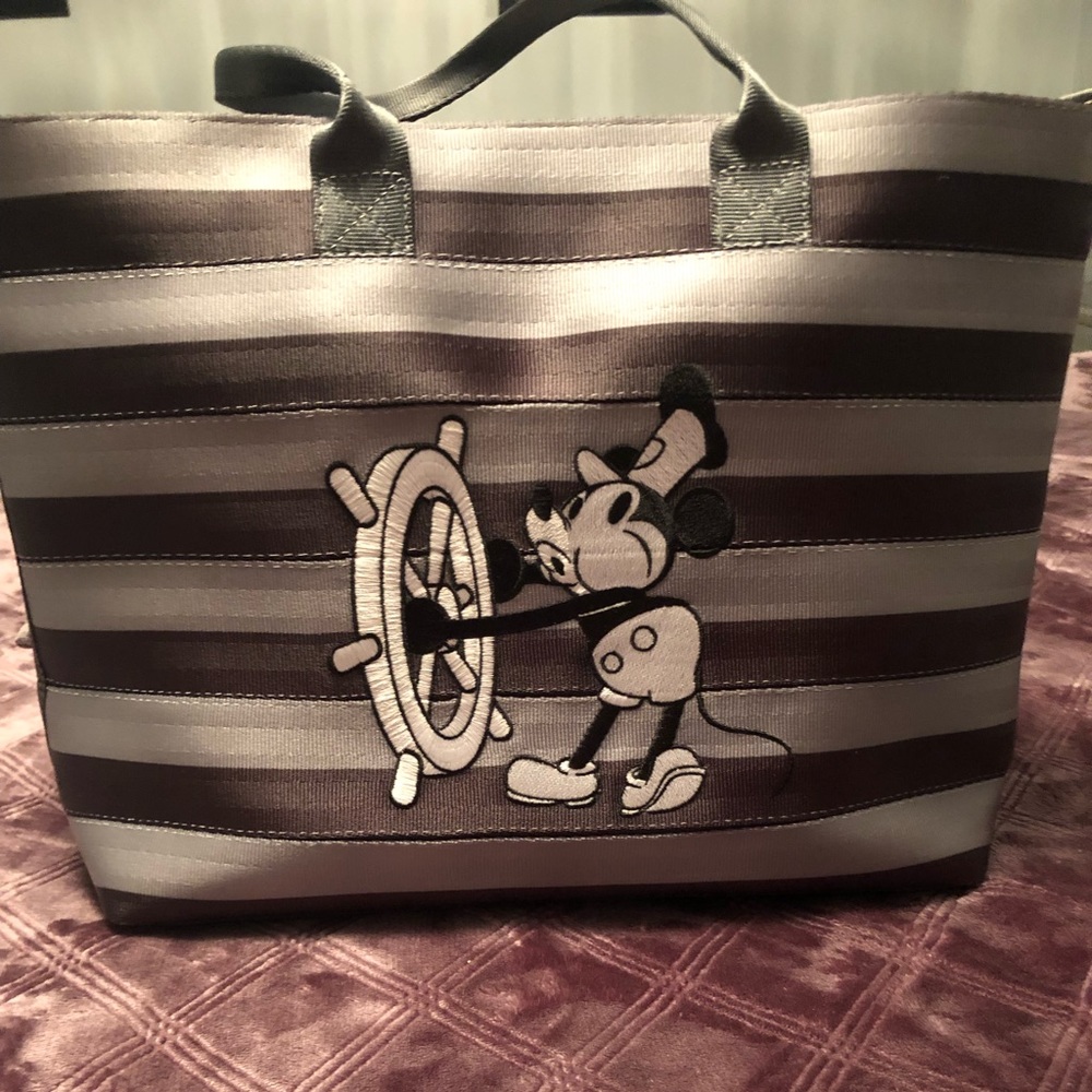 Harvey’s Seatbelt Steamboat Willie Tote